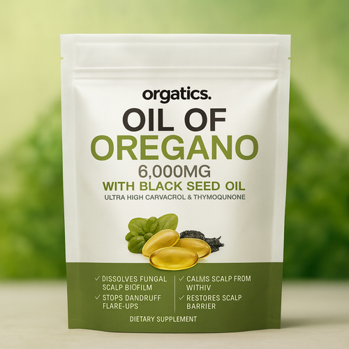 Orgatics Oregano & Black Seed Oil — Clears Psoriasis From the Inside Out