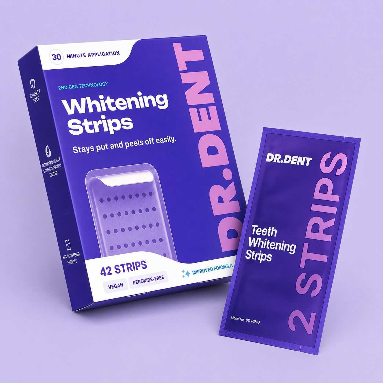 Purple Whitening Strips